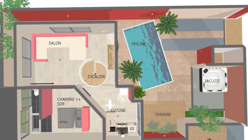 Villa Centre Grand-Baie Exterior photo